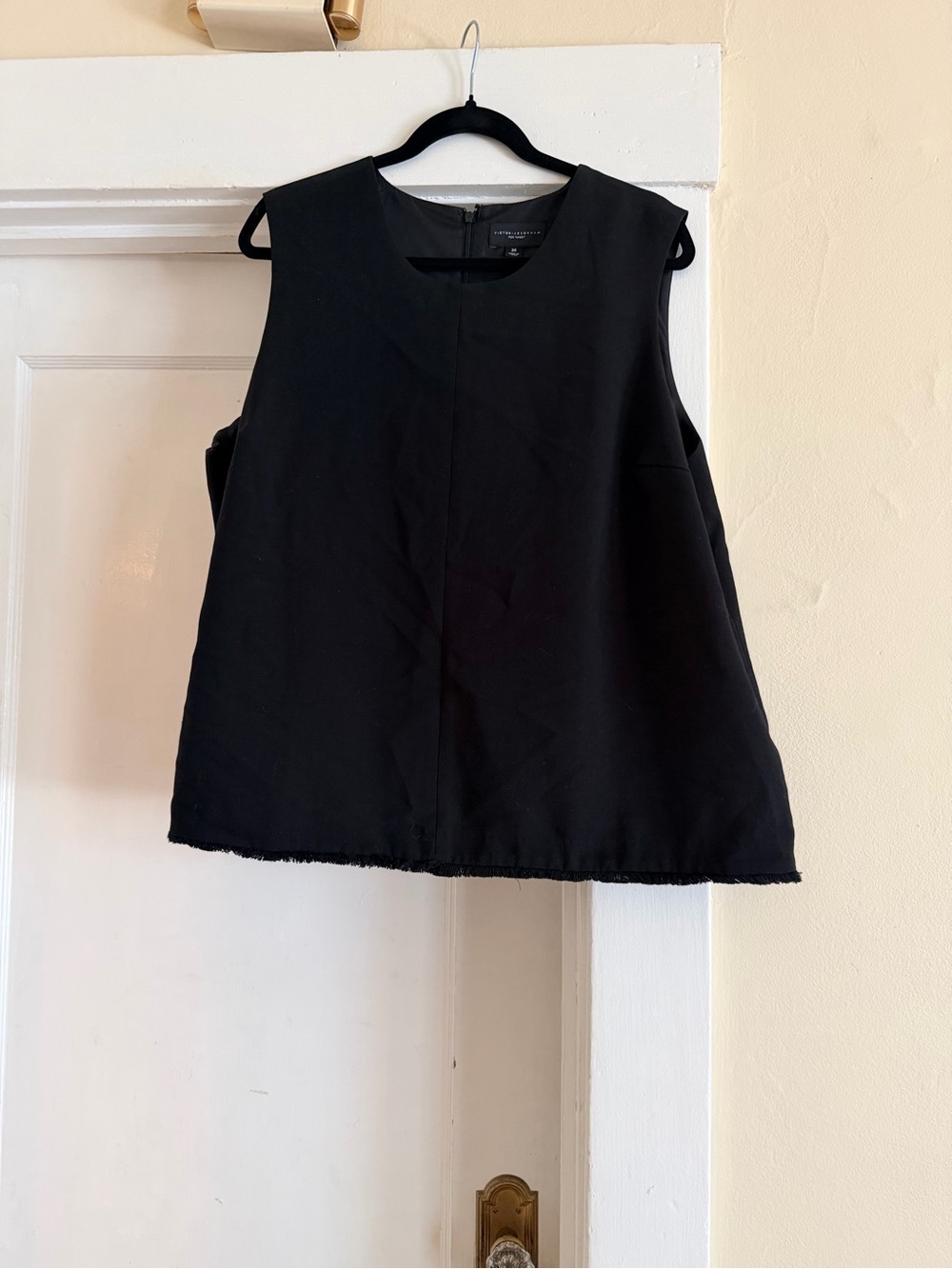 Target Black Sleeveless Tunic Top
